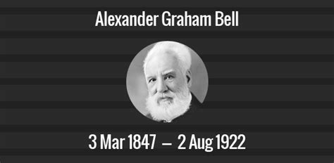 Alexander graham bell death